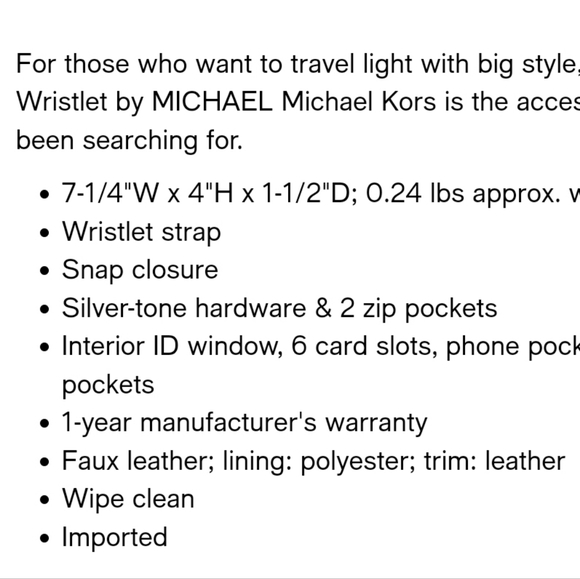 - Michael kors Signature Jet Set Double Zip Wristlet Wallet - Picture 4 of 13